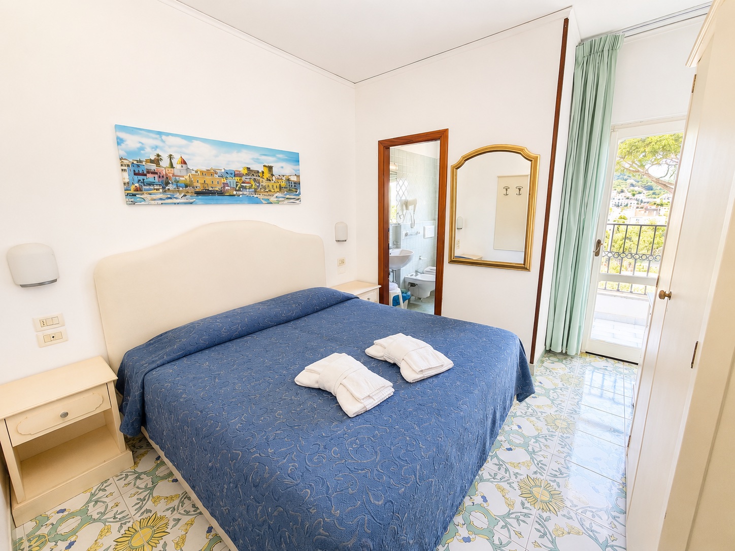 Standardzimmer mit Balkon und eigenem Bad