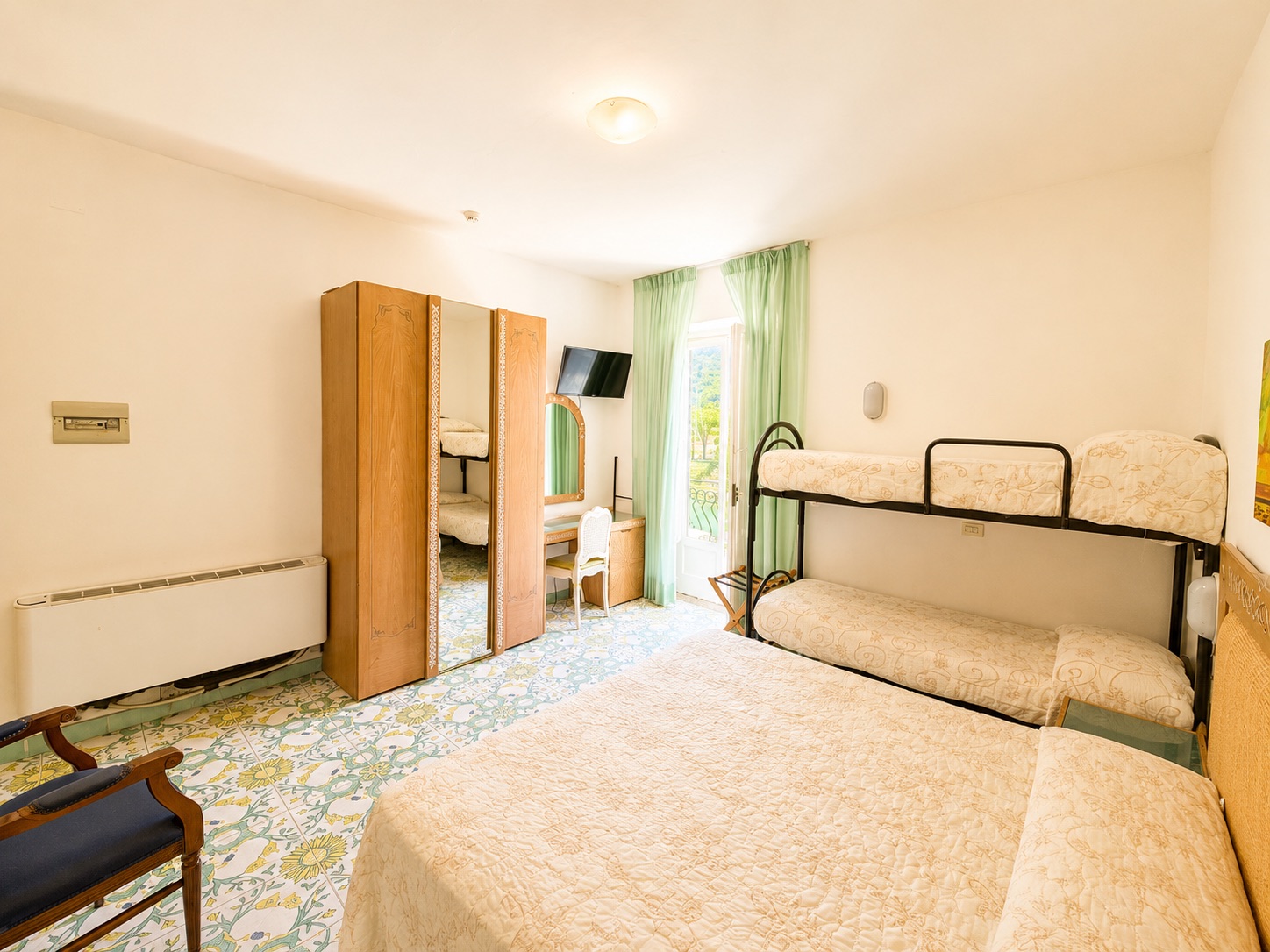 Classic-Zimmer, Doppelbett