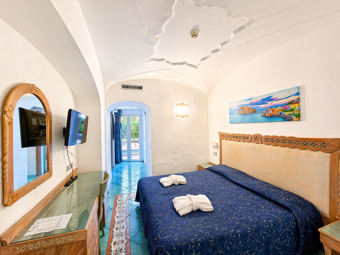 Classic-Zimmer mit Gewölbedecke