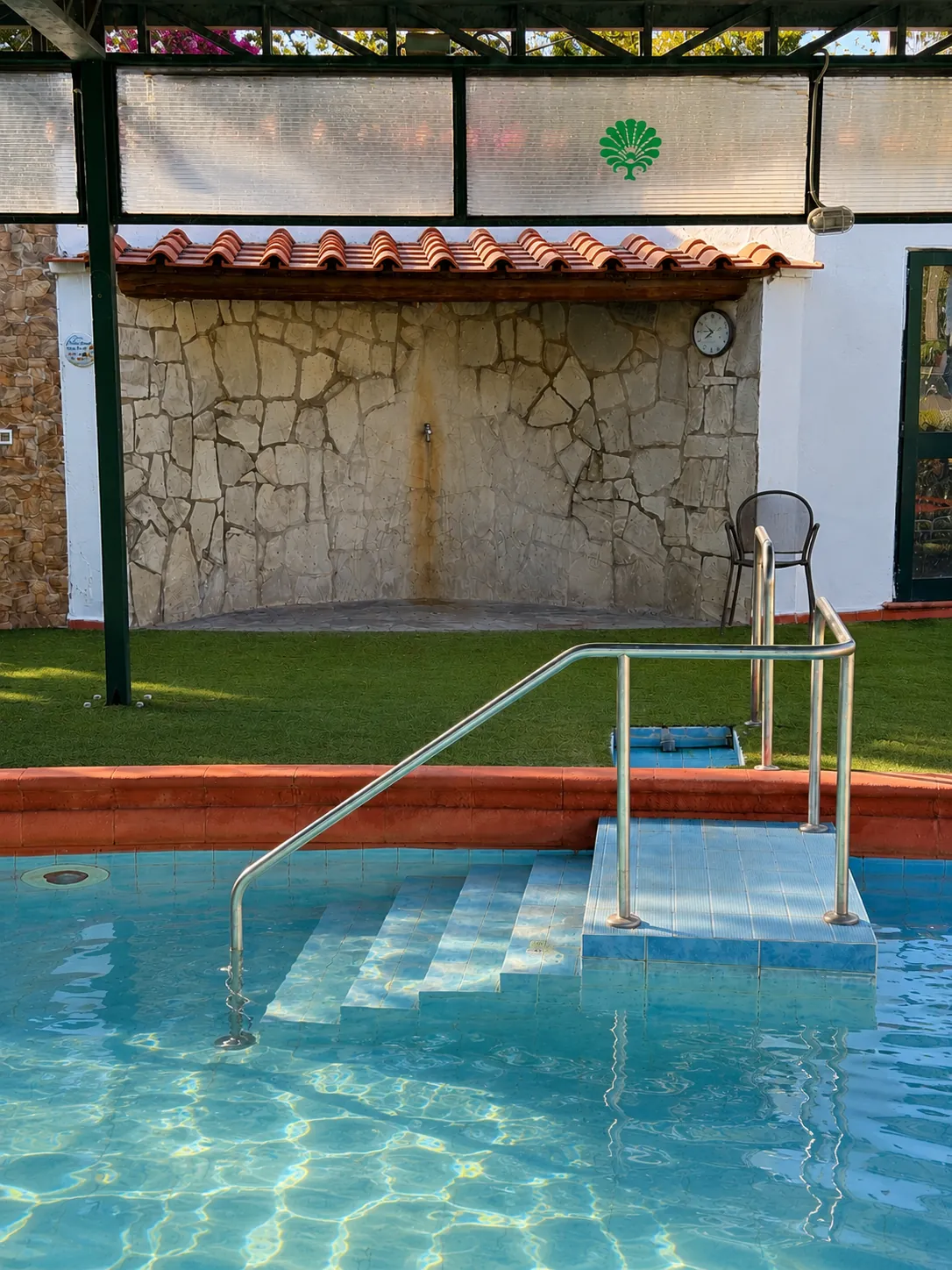 Hydromassage im Thermalpool